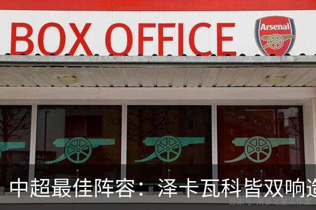 中超最佳阵容：泽卡瓦科皆双响造大胜 韦世豪梅开二度+绝杀